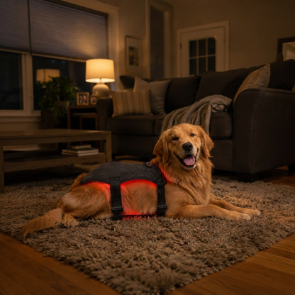 RedPaw™ Red Light Therapy Vest – Vet-Level Pain Relief for Dogs, From the Comfort of Home