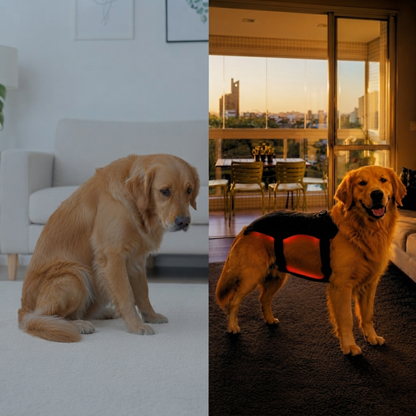 RedPaw™ Red Light Therapy Vest – Vet-Level Pain Relief for Dogs, From the Comfort of Home